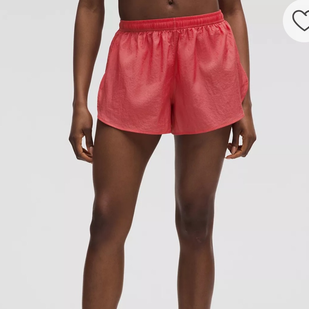 lululemon athletica Coral Athletic Running Shorts